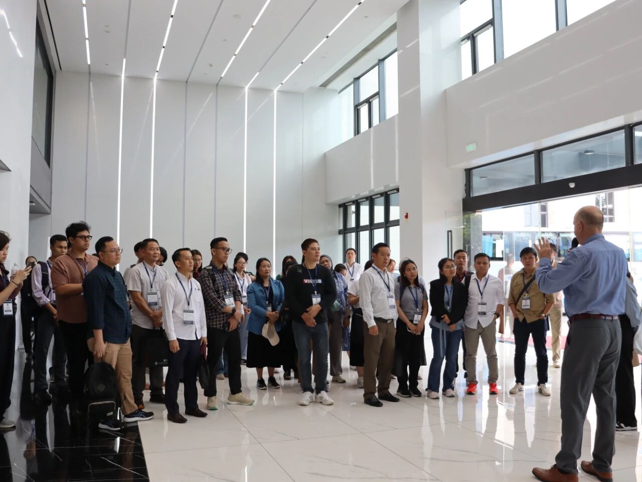 东盟自贸协定升级绿色贸易研修班到访凯发官网k8 东盟自贸协定升级绿色贸易研修班到访凯发官网k8